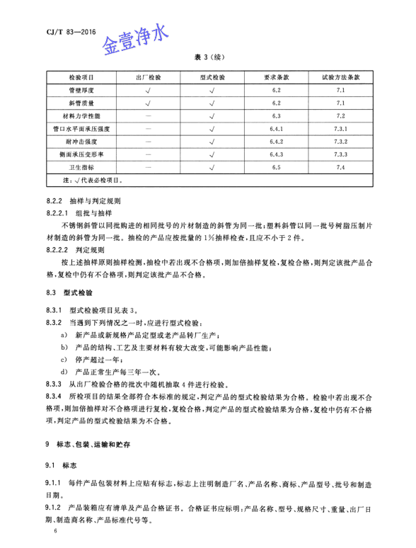 蜂窩斜管填料國家標(biāo)準(zhǔn)第六頁